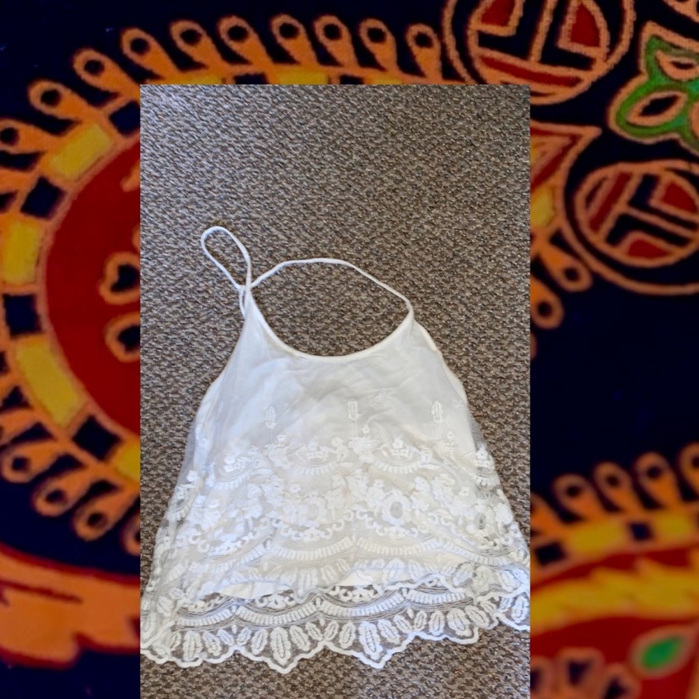 Forever 21 White tank top